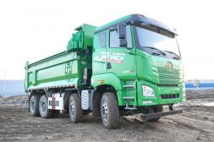 青島解放 JH6重卡 領(lǐng)航版 350馬力 8X4 5.6米 國六 自卸車(chē)(CA3310P27K15L1T4E6A80)