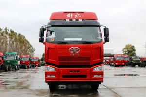 一汽解放 J6P重卡 綠通版 390馬力 8X4 9.5米 國五欄板載貨車(chē)(CA1310P66K2L7T4E5)