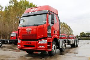 一汽解放 J6P重卡 復合型 390馬力 8X4 9.5米 國五欄板載貨車(chē)(CA1310P66K2L7T4E5)