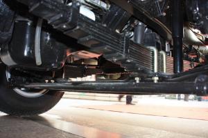 中國重汽HOWO 悍將 109馬力 3.8米 4X2 國四排半欄板輕卡(ZZ1047D3414D145)