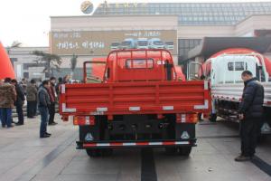 中國重汽HOWO 悍將 重載版 170馬力 4.8米 4X2 國五排半欄板載貨車(chē)(ZZ1087G381CE183)