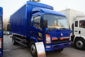 中國重汽HOWO 悍將 物流版 170馬力 5.2米 4X2 國五排半廂式輕卡(ZZ5107XXYG421CE1)