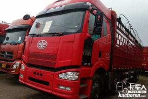 一汽解放 J6P重卡 復合型 350馬力 8X4 9.5米 國五倉柵式載貨車(chē)(CA5310CCYP66K2L7T4E5)