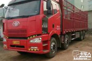 一汽解放 J6P重卡 輕量化版 310馬力 8X4 9.5米 國四倉柵式載貨車(chē)(CA5310CCYP66K2L7T4E4)