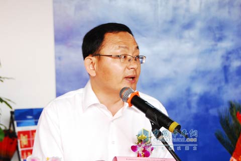 北奔重卡公司總經(jīng)理助理汪寶營(yíng)