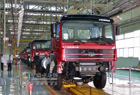 上汽依維柯紅巖江北基地整車(chē)生產(chǎn)線(xiàn)